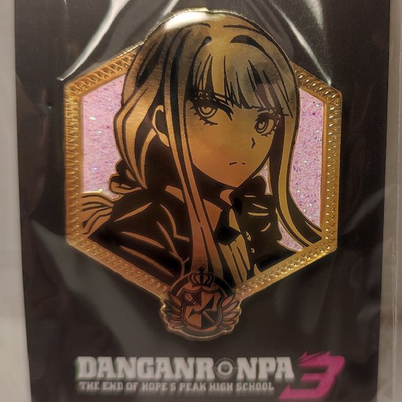 Kyoko Kirigiri Danganronpa Golden Series Pin - Picture 1 of 2